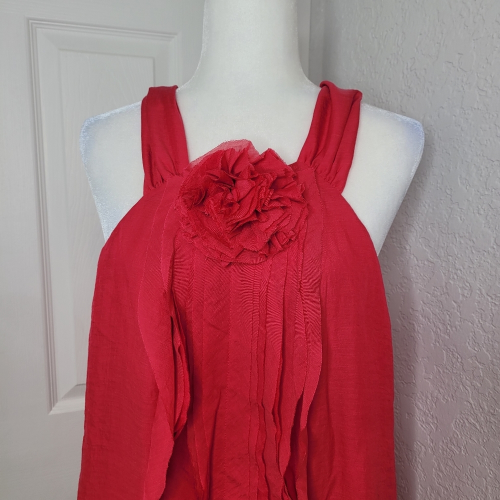 Ann Taylor LOFT Sleeveless Pink Blouse Top Casual